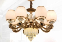 Cấu trúc của đèn chùm cao cấp, thiết kế theo kiểu dáng Châu Âu