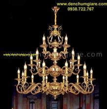 Đèn chùm đồng NC 031/24