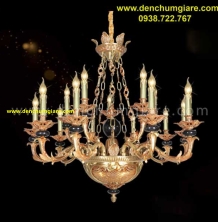 Đèn chùm đồng NC 1340/15