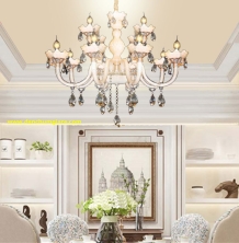 Đèn chùm pha lê nến NC 142/12