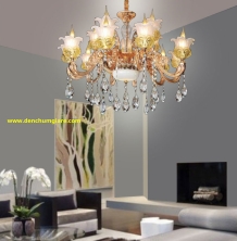 Đèn chùm pha lê nến NC 9039/15