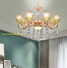 Đèn chùm pha lê nến NC 9039/8