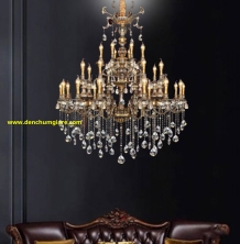 Đèn chùm pha lê nến NC 023/30