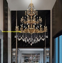 Đèn chùm pha lê nến NC 025/30