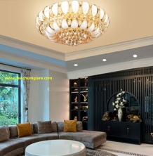 Đèn mâm pha lê NC 8047B