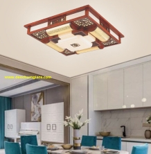 Đèn ốp trần gỗ EU MG011