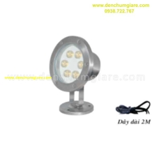 Đèn pha dưới nước 6w EU HB6