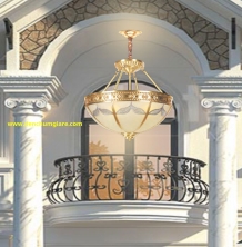 Đèn thả mái vòm NB 811