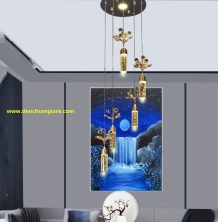 Đèn thả pha lê EU T6162/5