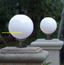 Đèn trụ cổng cầu nhựa phi 200