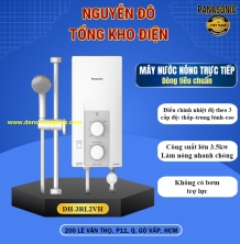 Máy nước nóng trực tiếp Panasonic DH-3RL2VH không có bơm trợ lực, dòng tiêu chuẩn điều chỉnh nhiệt độ theo 3 cấp độ 