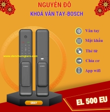 Khoá vân tay BOSCH EL 500 EU chính hãng tiêu chuẩn Đức với 5 tính năng bảo mật