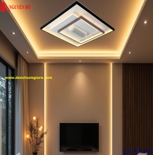 Quạt không cánh, quạt trần không cánh EU ML-94, công suất 30W, điều khiển bằng Remote, bóng led 3 chế độ ánh sáng