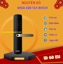 Khoá vân tay BOSCH ID 60 EU chính hãng tiêu chuẩn Đức với 5 tính năng bảo mật
