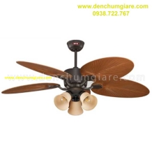 Quạt trần đèn 5 cánh Mr Vũ CASA/B