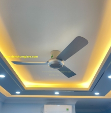 Quạt trần Panasonic 3 cánh có remote phù hợp cho trần thấp