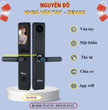 Khoá vân tay cửa gỗ Demax SL-C66 BL/ SL-C66 GS tiêu chuẩn Đức với 5 tính năng nổi bật 