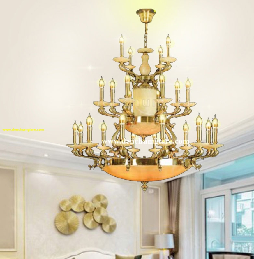 Đèn chùm đồng CĐ1204/24