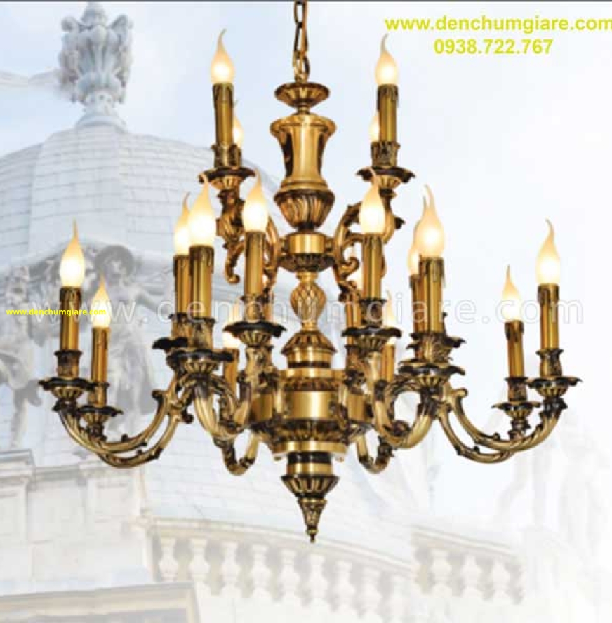 Đèn chùm đồng EU CD772/20