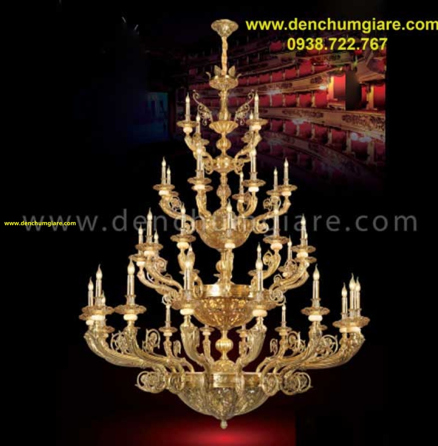 Đèn chùm đồng NC 1025/30