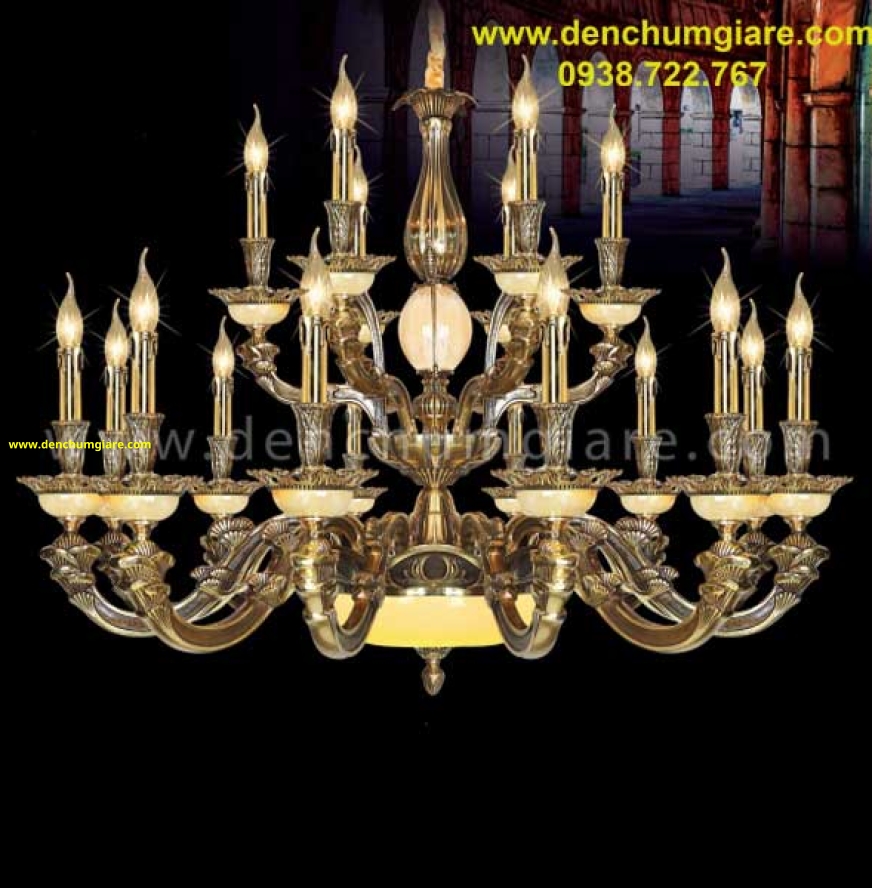 Đèn chùm đồng NC 1116/18