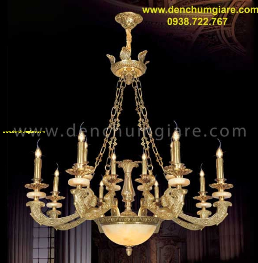Đèn chùm đồng NC 8885/12