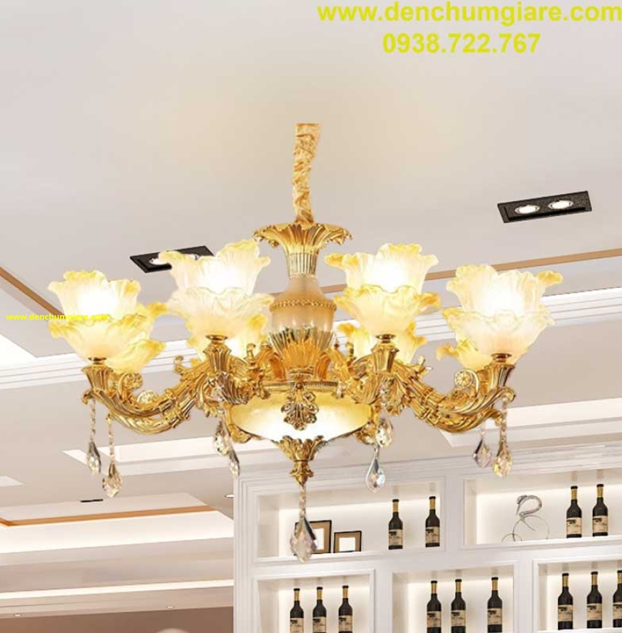 Đèn chùm phòng khách LTH CNQT241