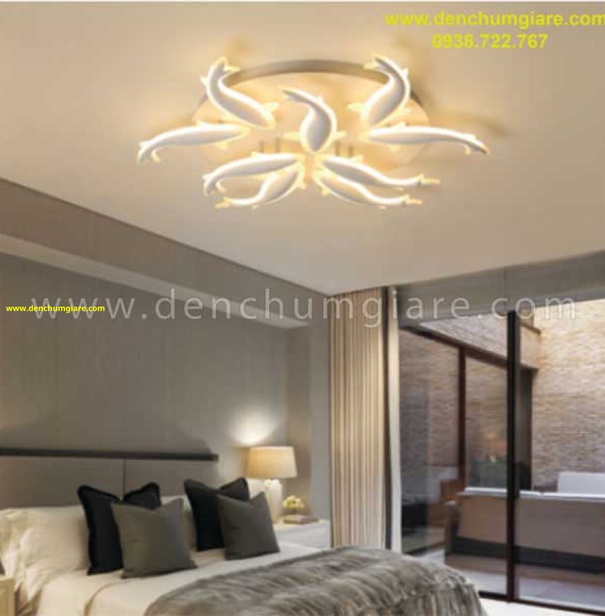 Đèn ốp trần phòng khách hiện đại EU ML8522/9