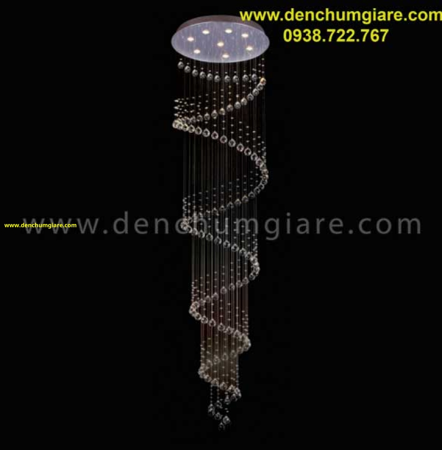 Đèn thả thông tầng pha lê CFL-A22