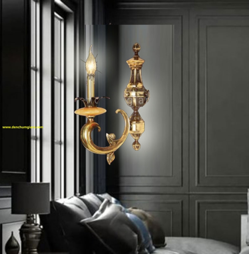 Đèn treo tường đồng NV 126/1