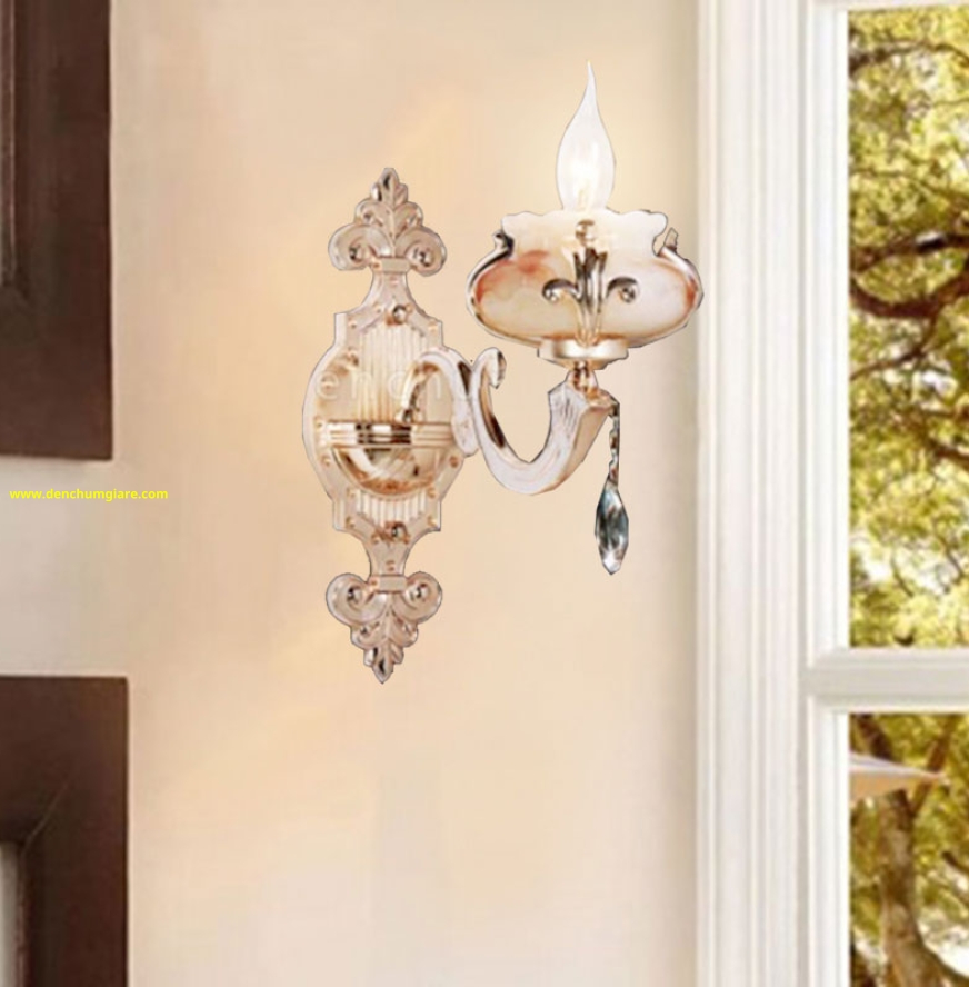Đèn treo tường pha lê NV 7076/1