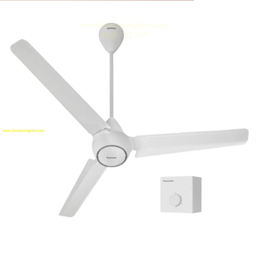 Quạt trần tại Gò Vấp F-60FV2  Panasonic hộp số có thể lắp nổi hoặc lắp âm