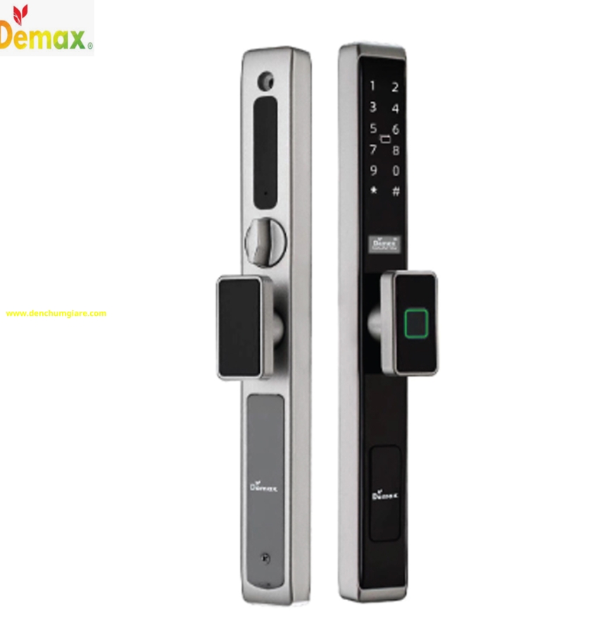 Khoá vân tay cửa nhôm Demax SL688 SD/SL588 SD tiêu chuẩn Đức với 7 tính năng nổi bật 